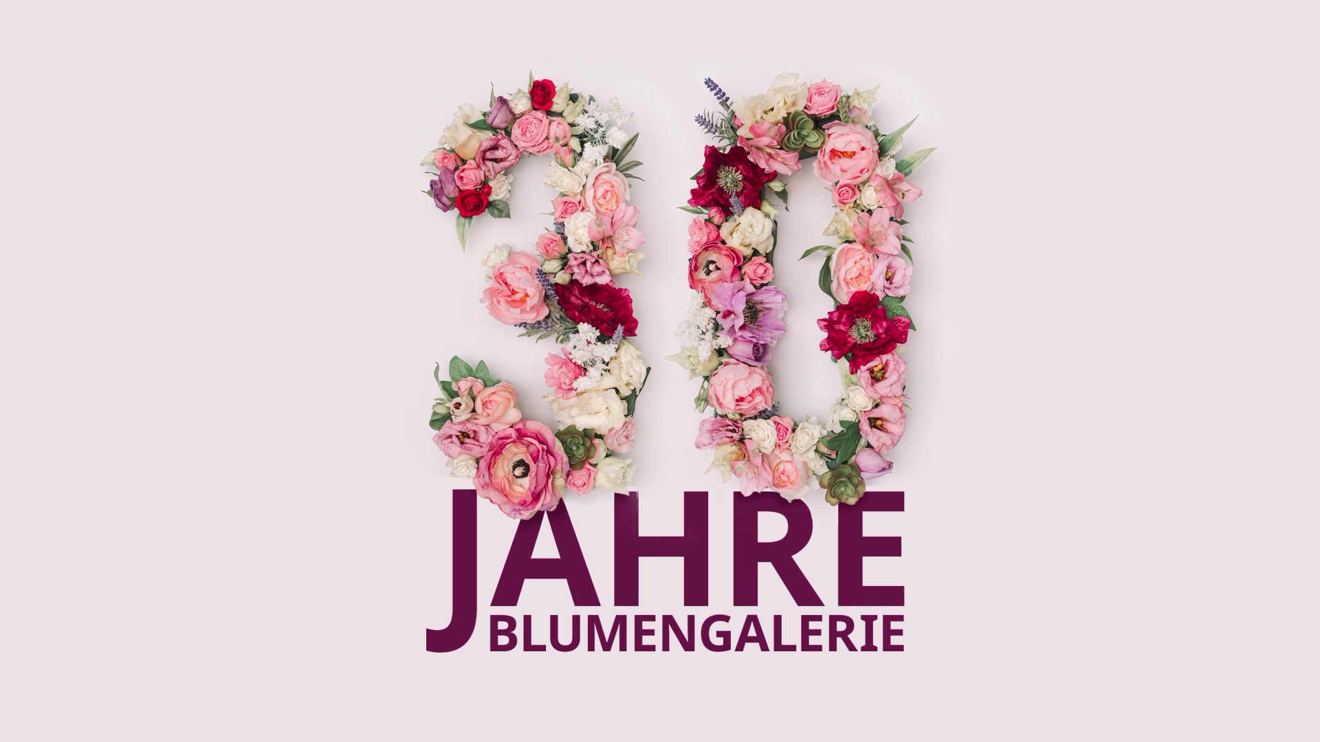 30 Jahre Blumengalerie
